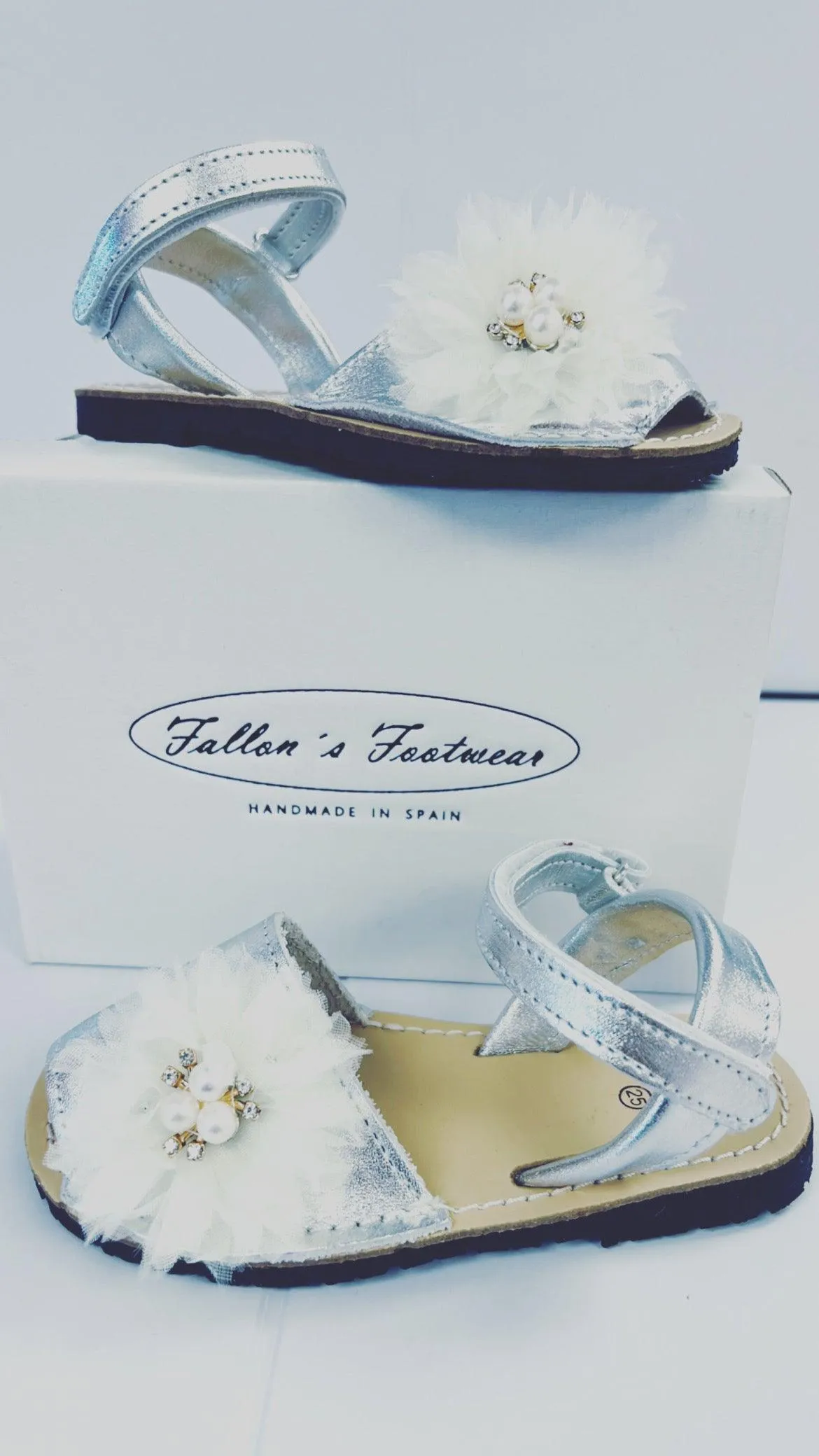 17405 Silver Pearl Sandals