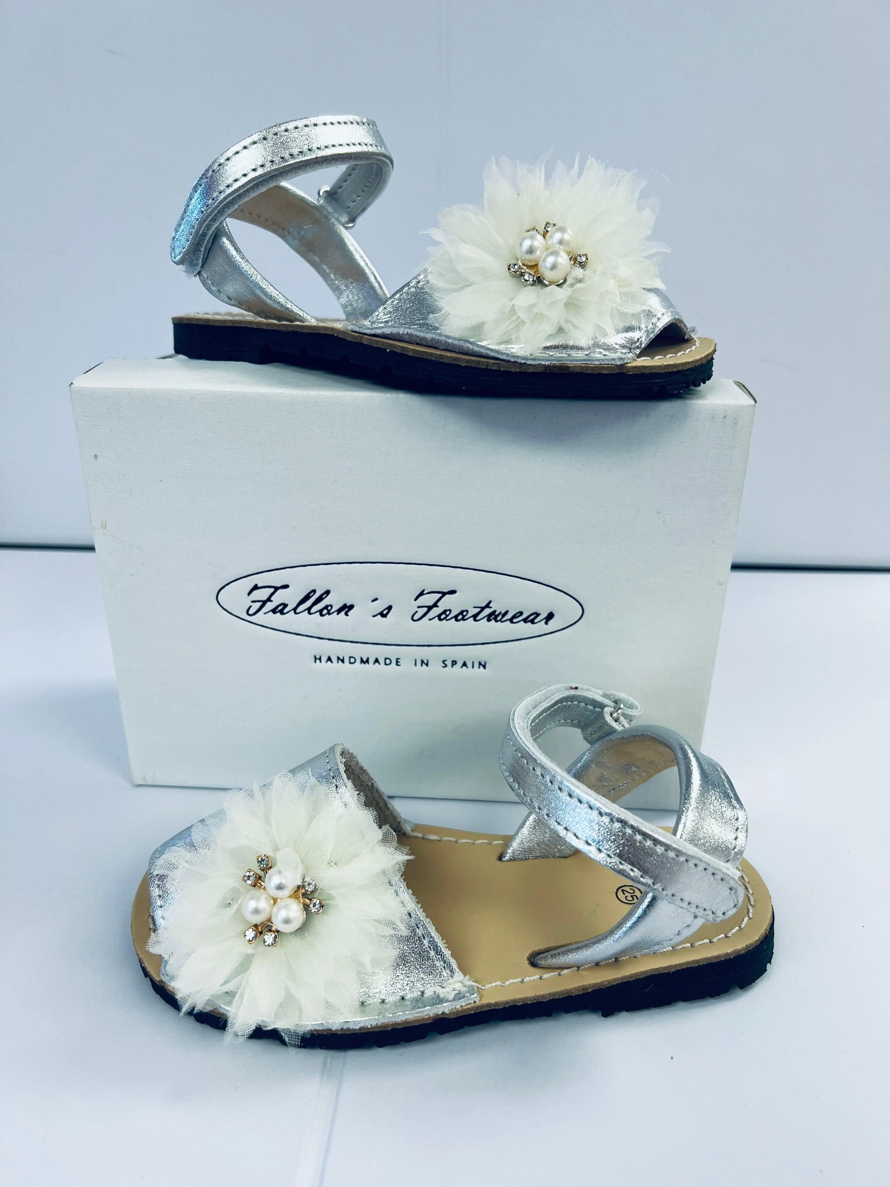 17405 Silver Pearl Sandals