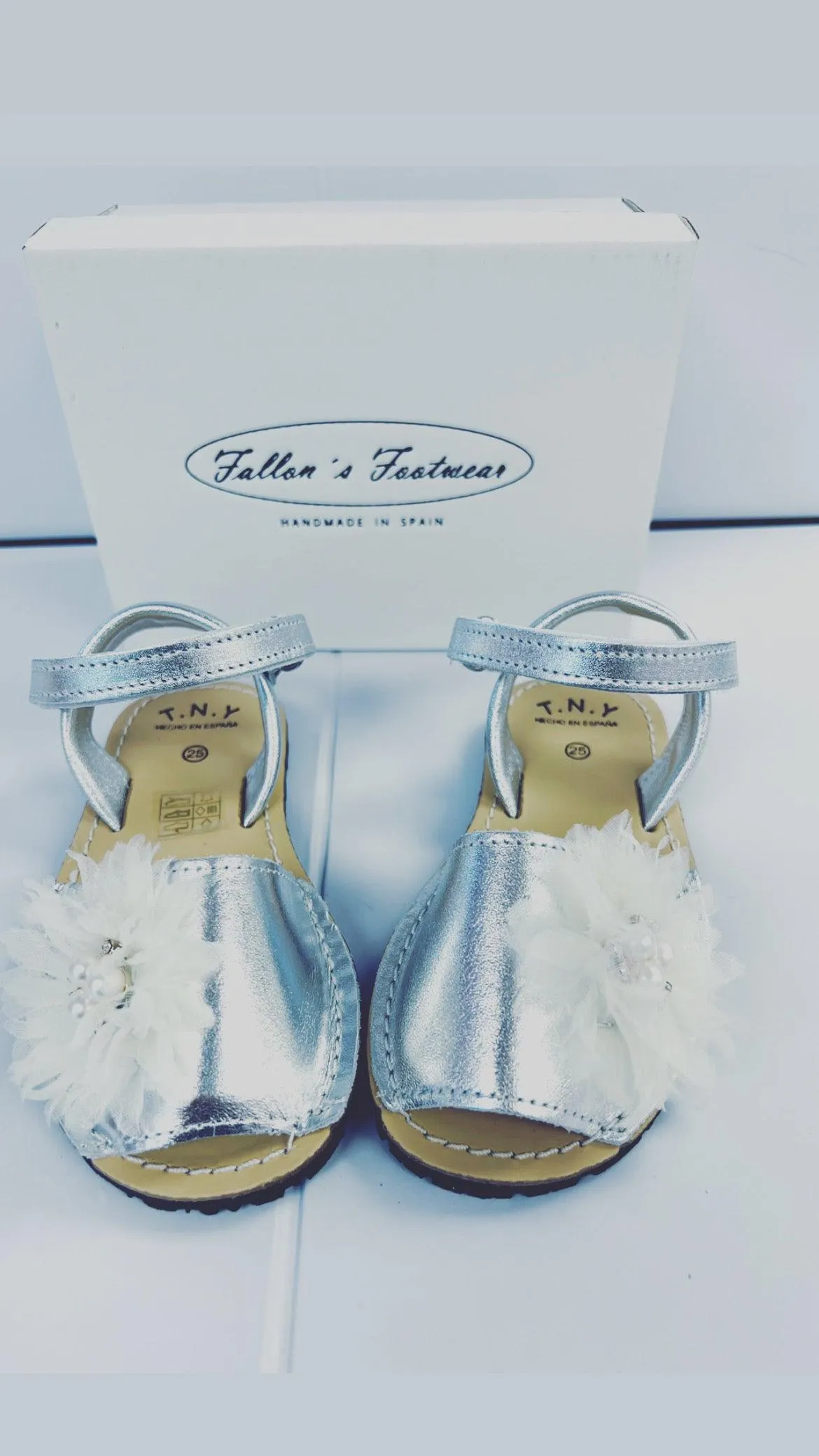 17405 Silver Pearl Sandals