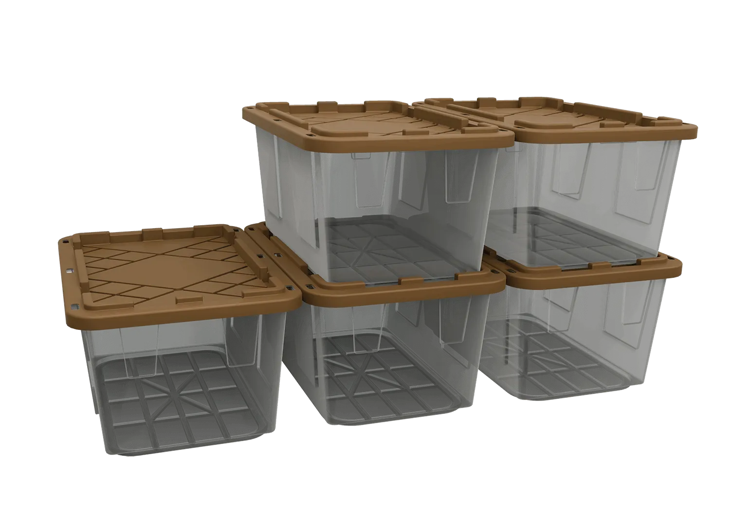 27 Gallon Storage Bins  - Set of 5