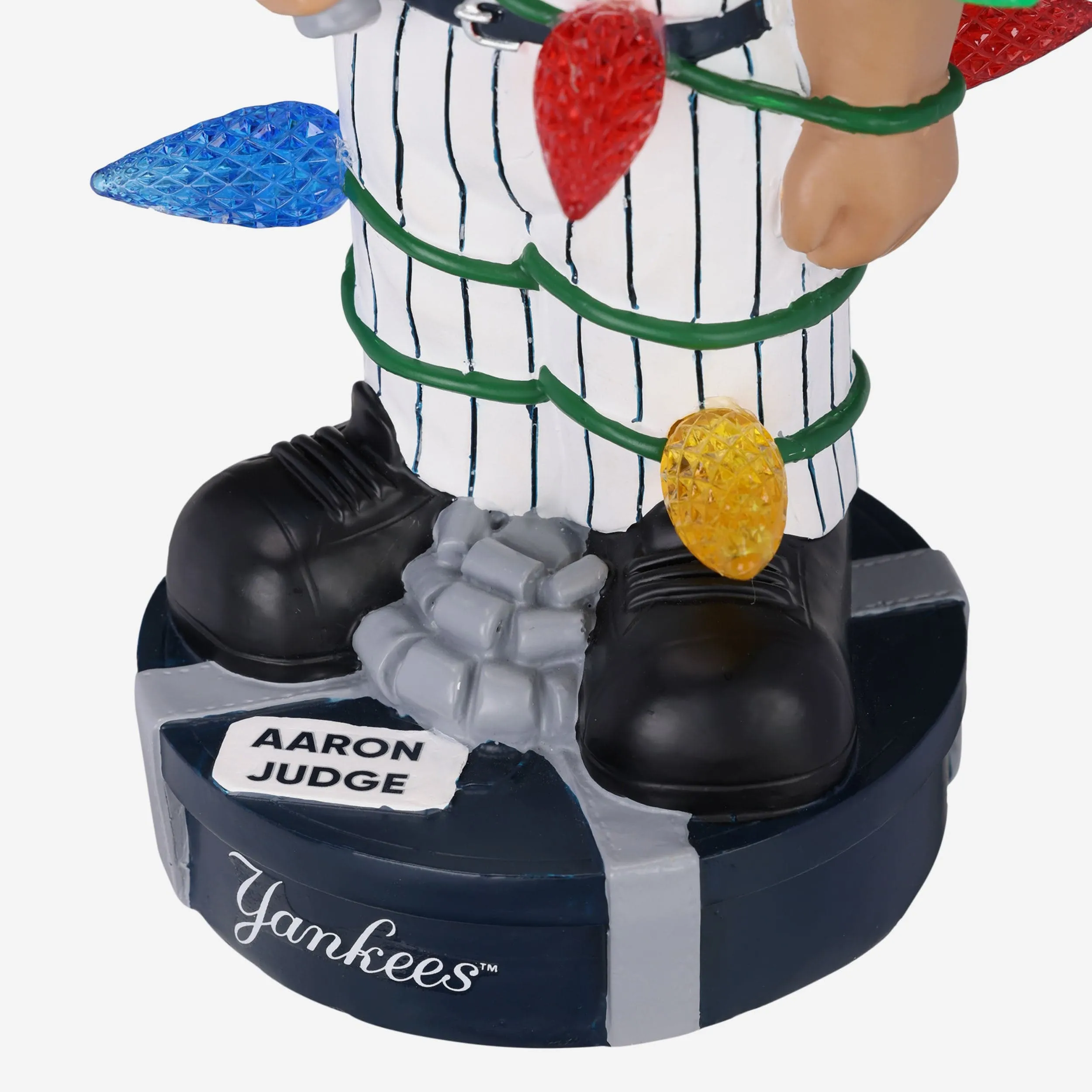 Aaron Judge New York Yankees Holiday Lights Bobblehead