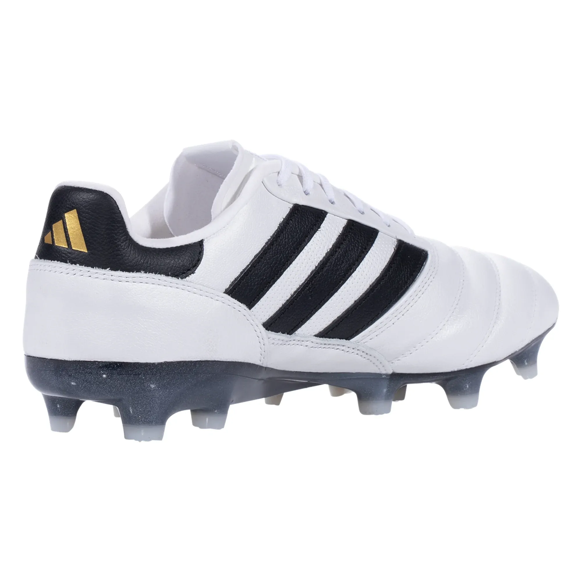 adidas Copa Icon FG Soccer Cleats (White/Black/Metallic Gold)