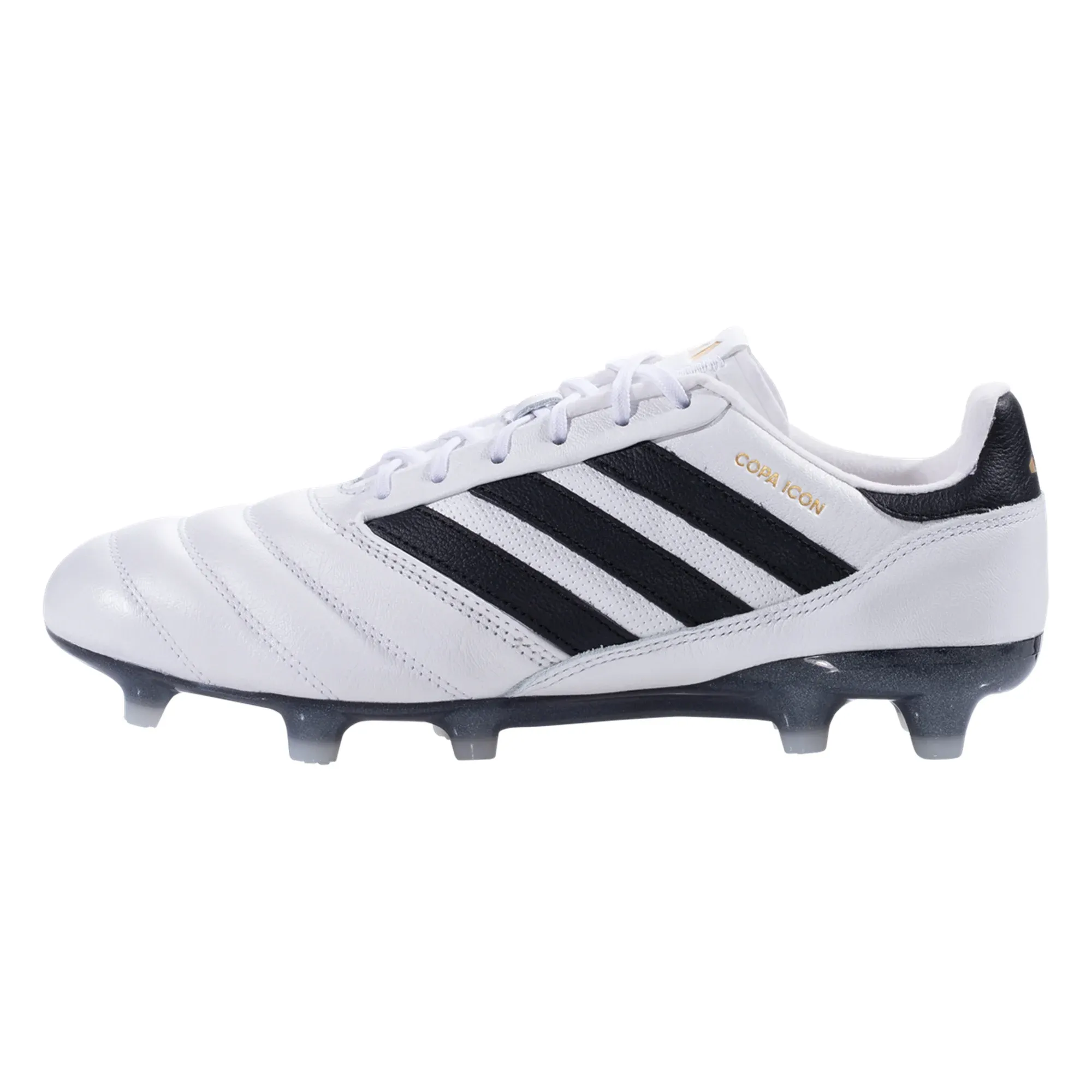 adidas Copa Icon FG Soccer Cleats (White/Black/Metallic Gold)