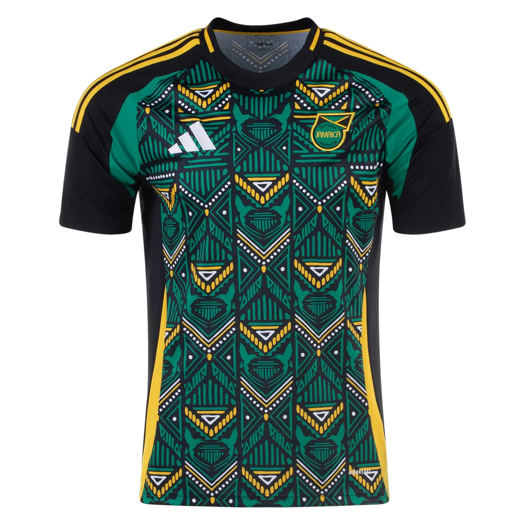 adidas Jamaica Away Jersey 24/25 (Black)