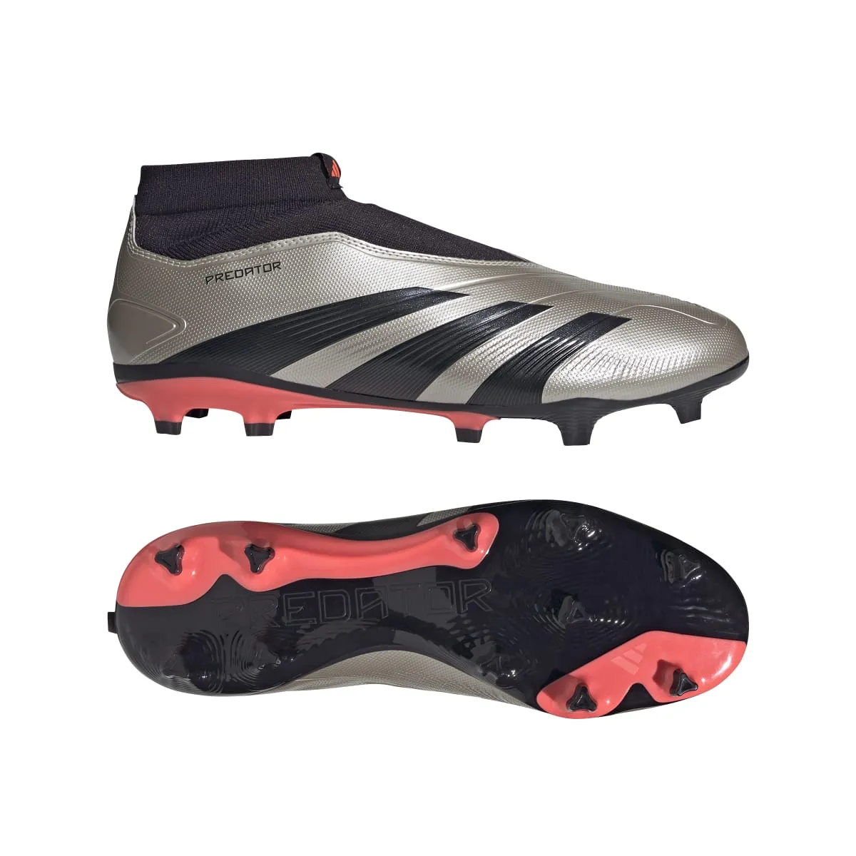 adidas Men's Predator League Laceless Firm Ground Soccer Cleats