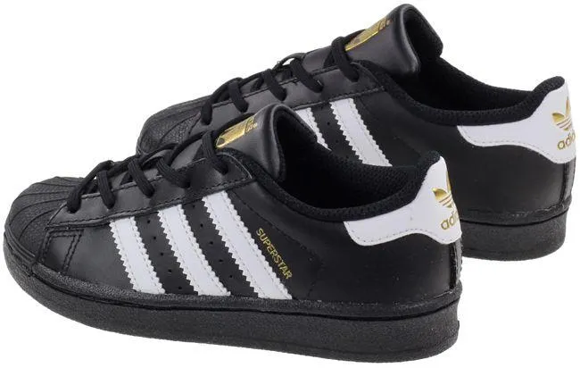 Adidas Originals Trainers Kids Superstar Black Cloud White