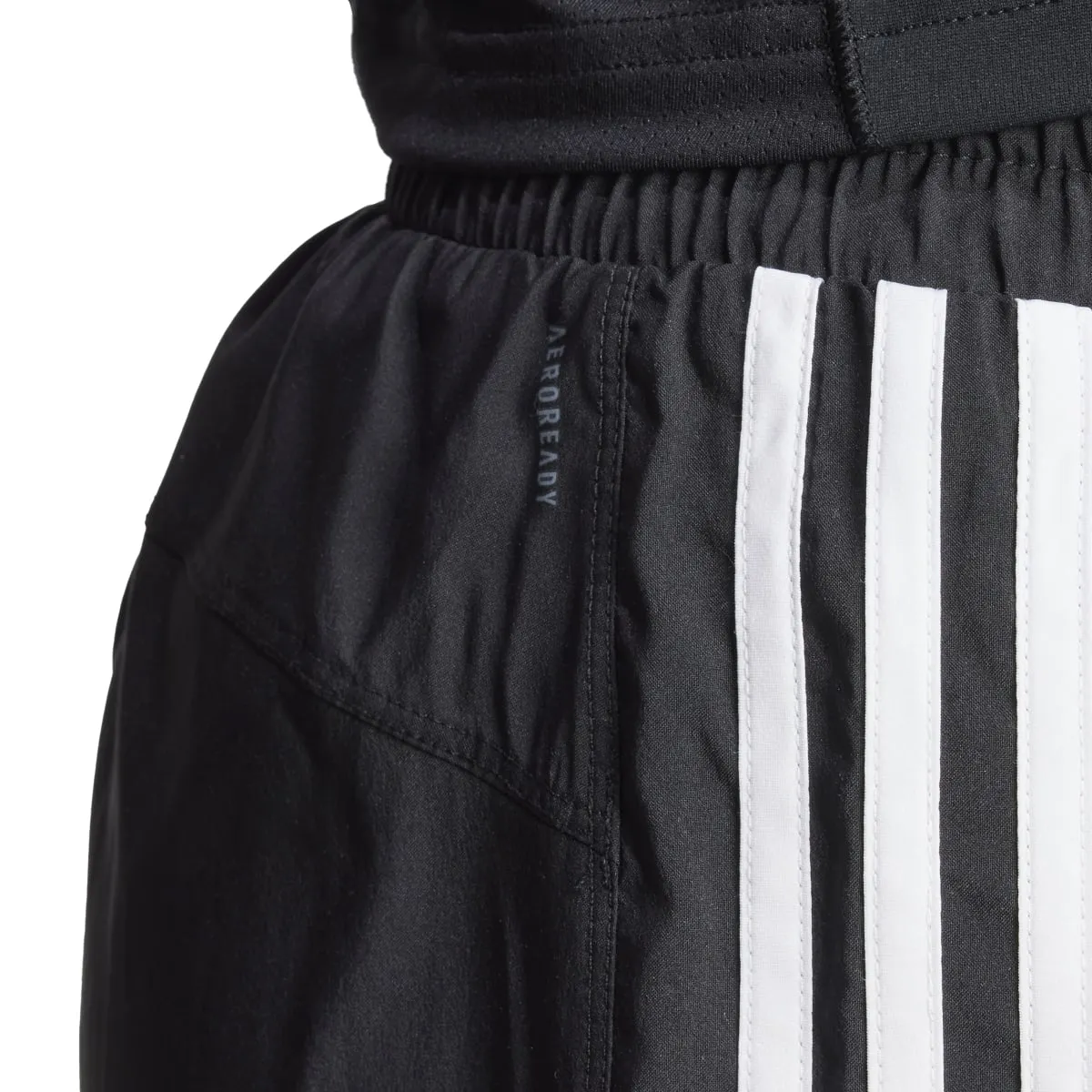 adidas Women's Pacer Training 3-Stripes Woven High Rise Shorts