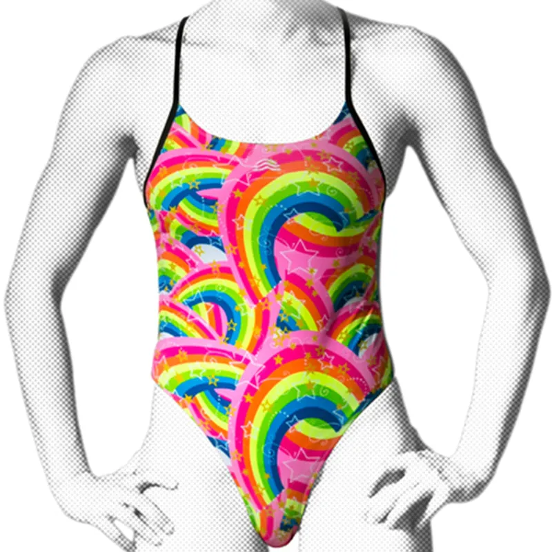 Aquarapid - Women's Sirio Fantasia Speed Back Printed Swimsuit