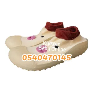 Baby Boy Silicone Sandals/ Shoe (Silicone Shoe) Cream