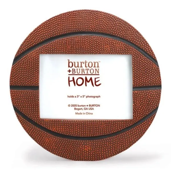 Basketball Shaped Picture Frames - 4 Pack