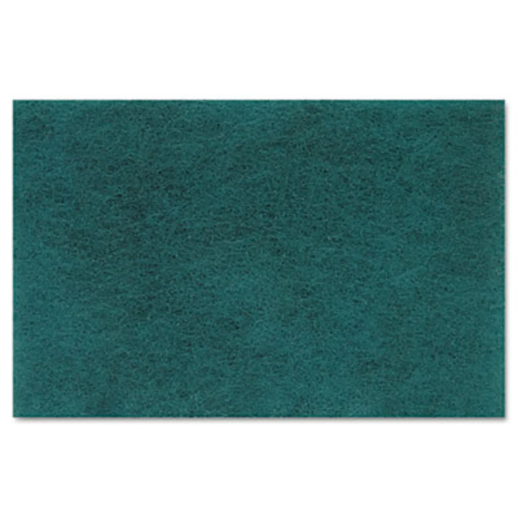 BOARDWALK BWK196 Medium Duty Scour Pad,  6 x 9, Green, Carton of 20