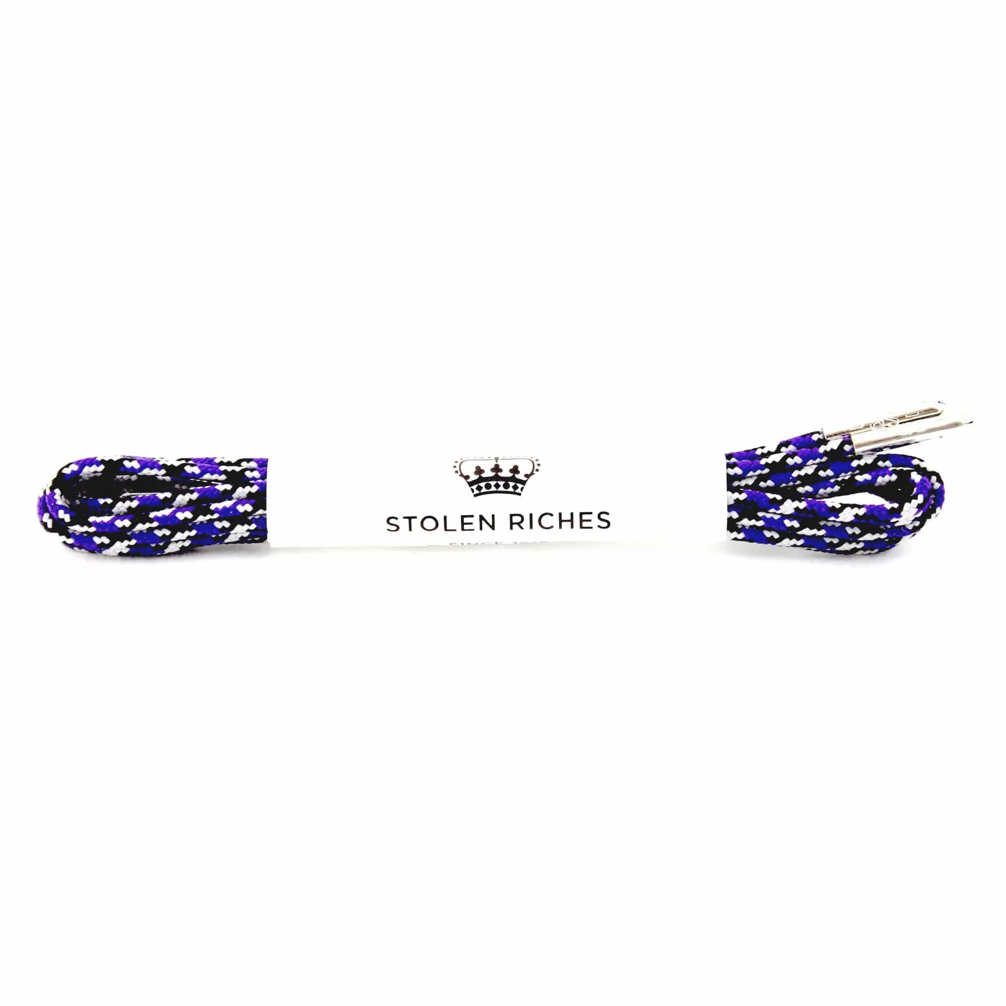 Camo Purple Dress Shoelace (Length: 27"/69cm)