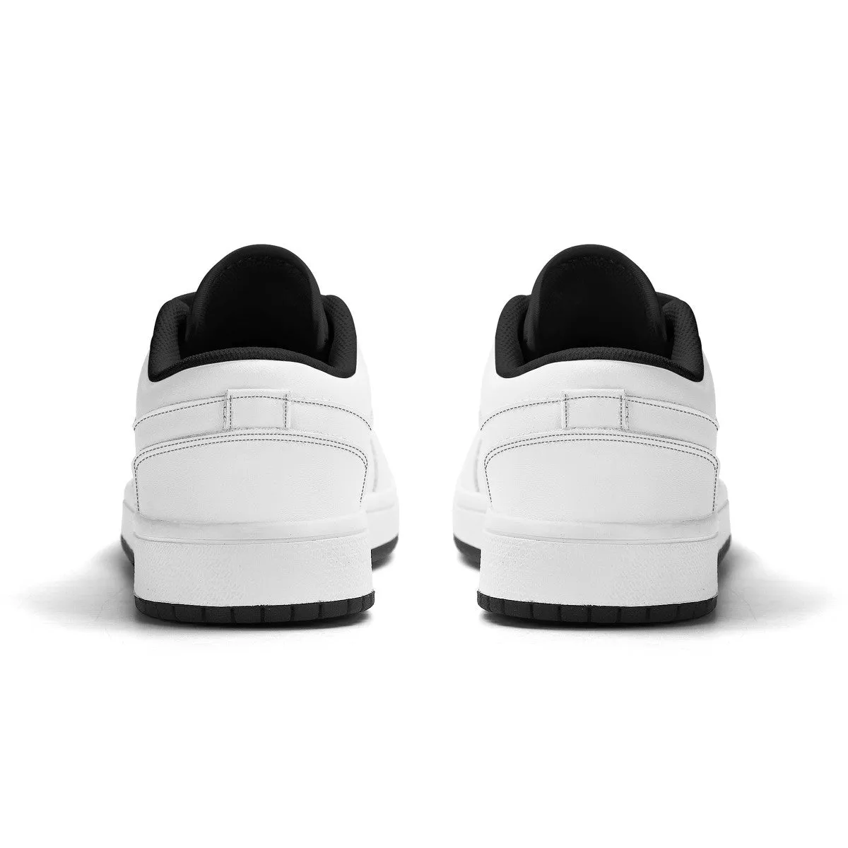 Design Your Own Kids Low-Top PU Leather Sneakers