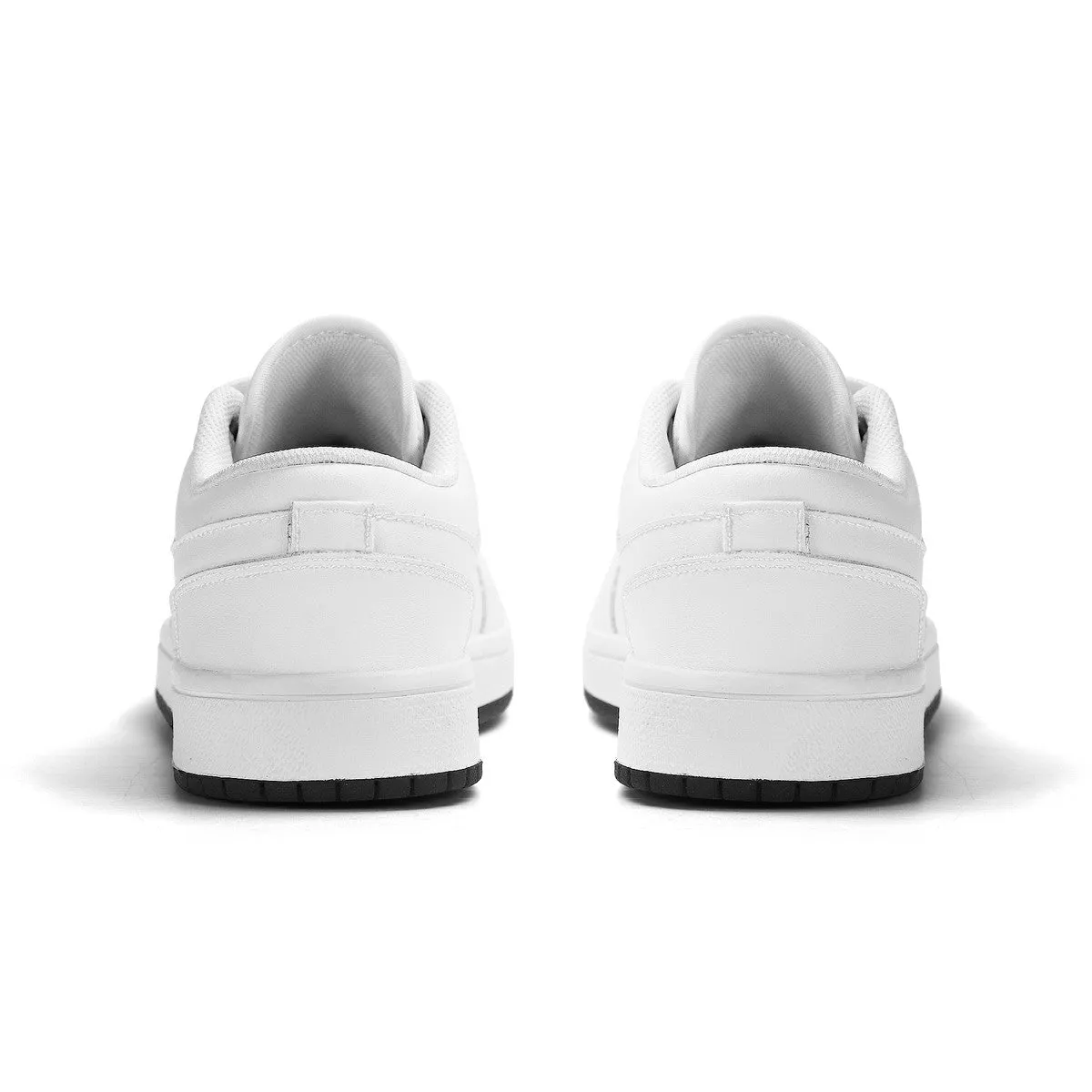 Design Your Own Kids Low-Top PU Leather Sneakers