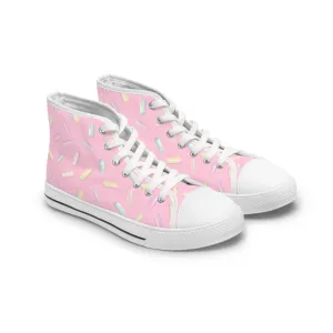 Donut Sprinkles Women's High Top Sneakers