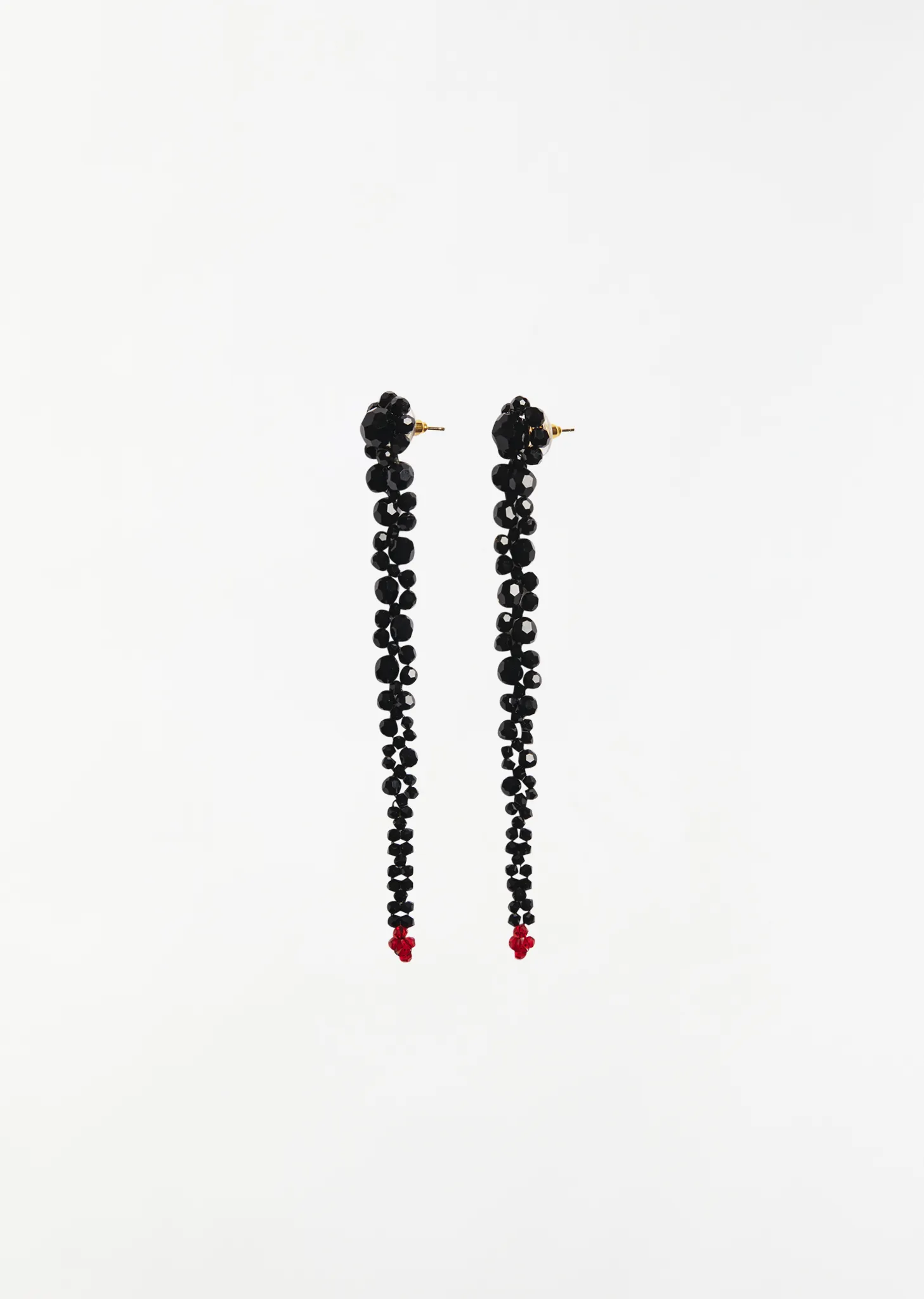 Drip Earrings — Jet Ombre