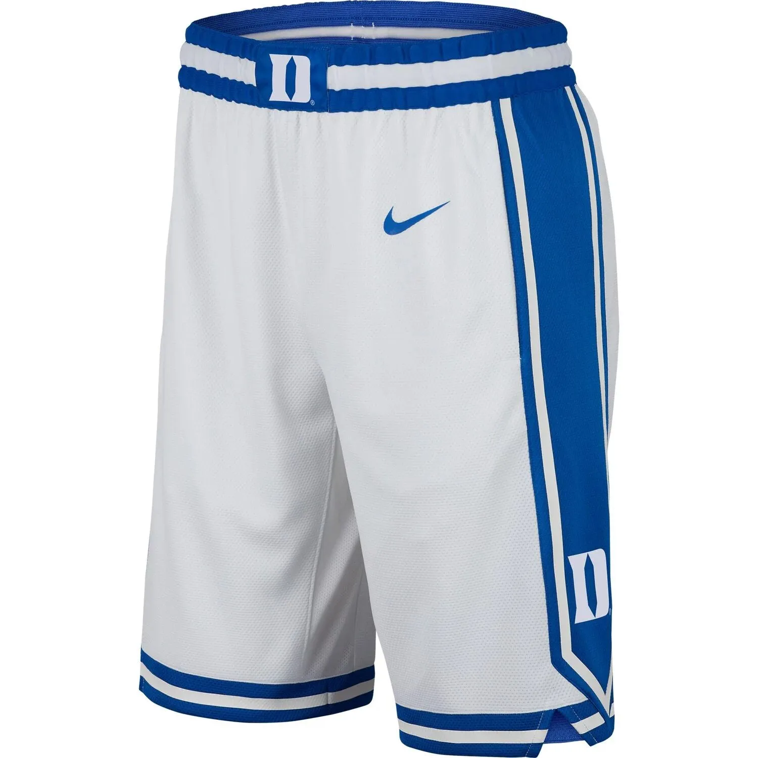 Duke Blue Devils Replica Team Nike Men's White Basketball Shorts