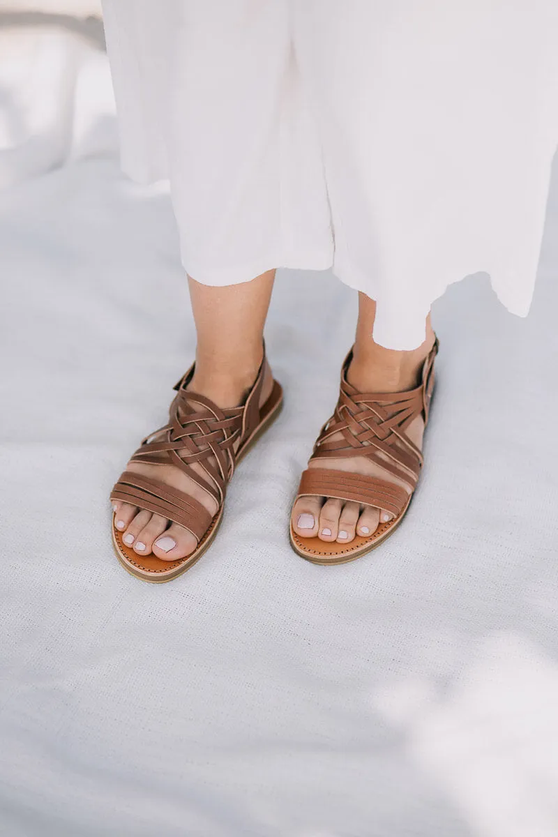 Egipcias Sandals - Moka Leather