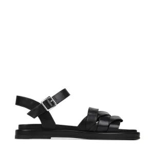 Eos Origami Black Sandal