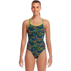 Funkita - Colour Run - Ladies Eco Diamond Back One Piece