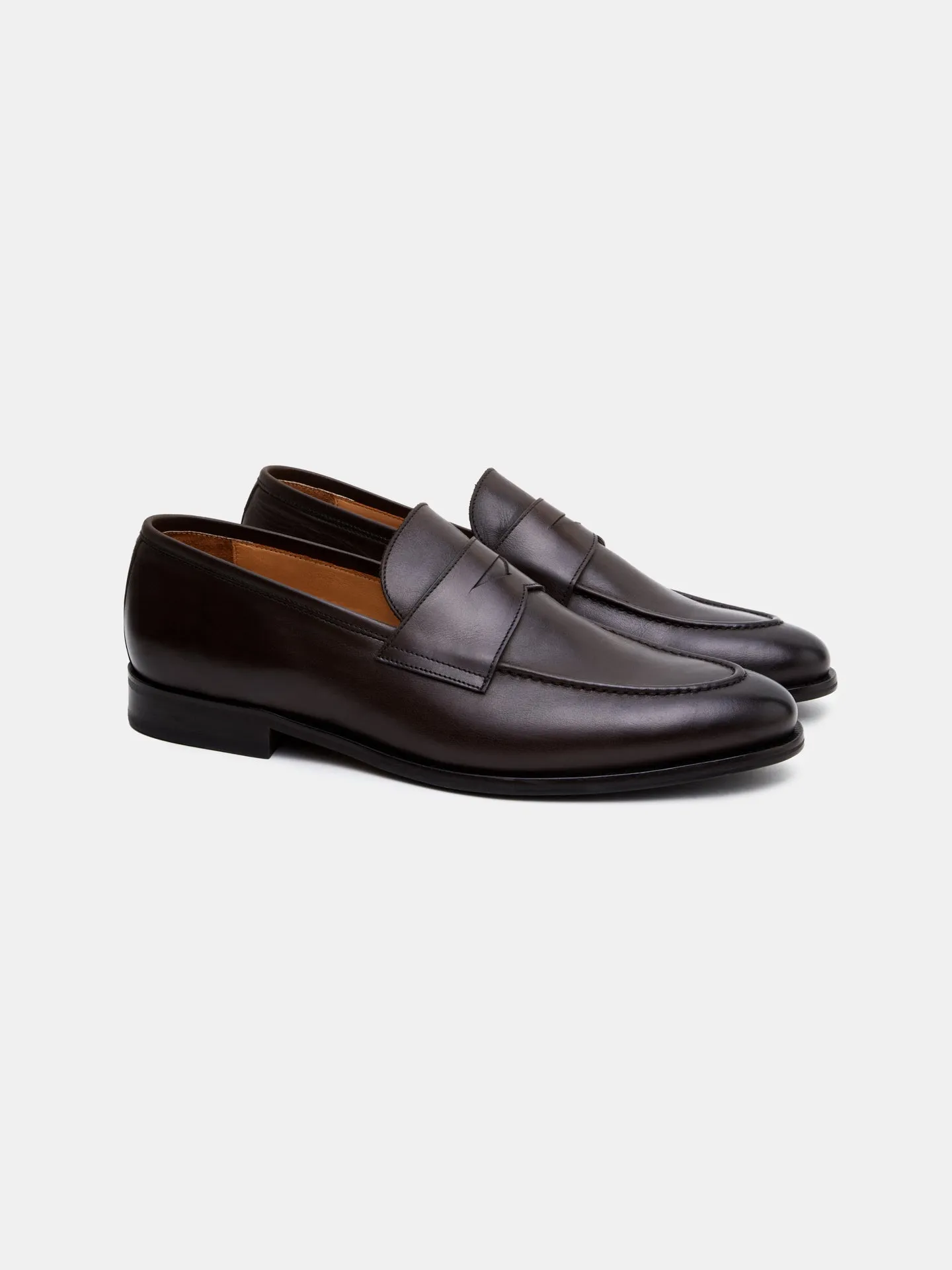 Loafer Shoes With Personalized Leather Insole and Outsole