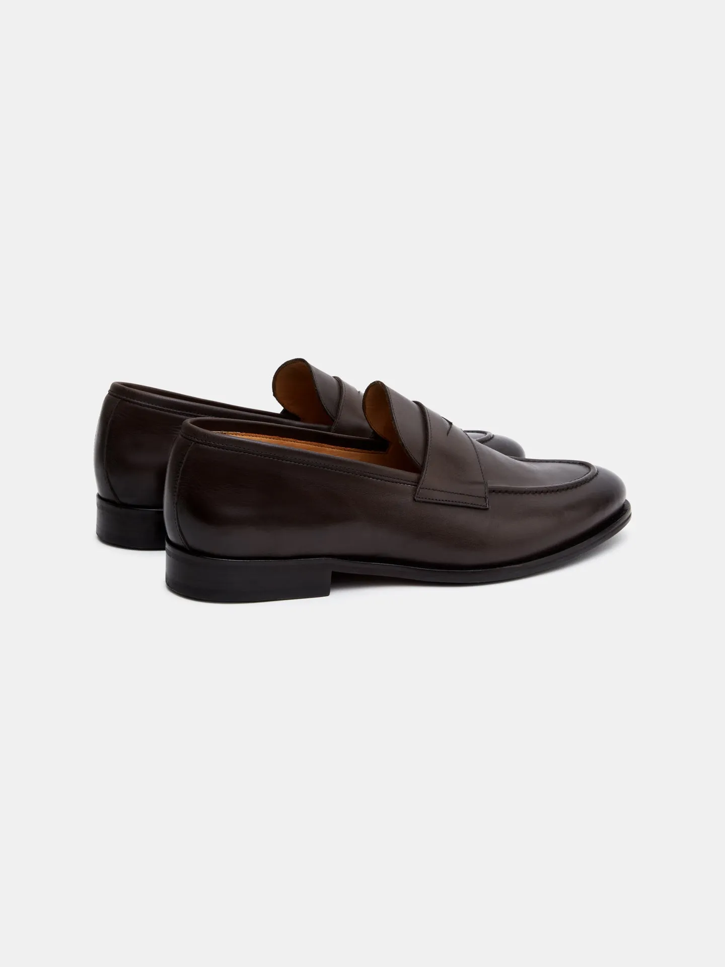 Loafer Shoes With Personalized Leather Insole and Outsole