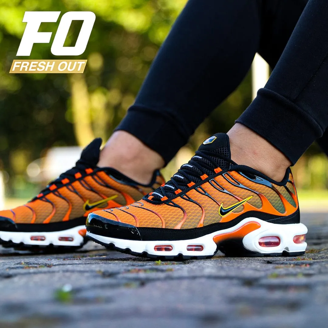 Men’s Nike Air Max Plus TN ‘Safety Orange/University Gold’