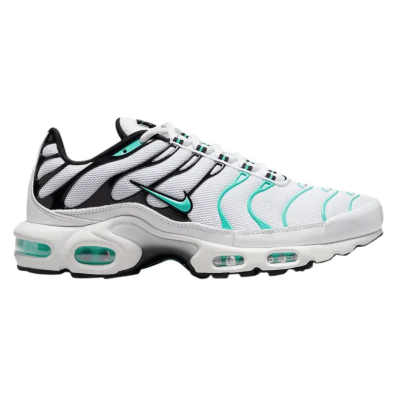 Men’s Nike Air Max Plus TN ‘White/Hyper Jade-Black’ (Tiffany Retro)