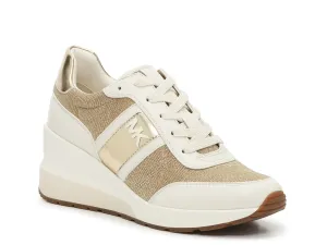 Michael Kors Mabel sneakers, white/metallic gold