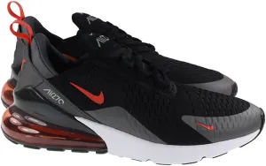 Nike Mens Shoes Air Max 270 Black Orange