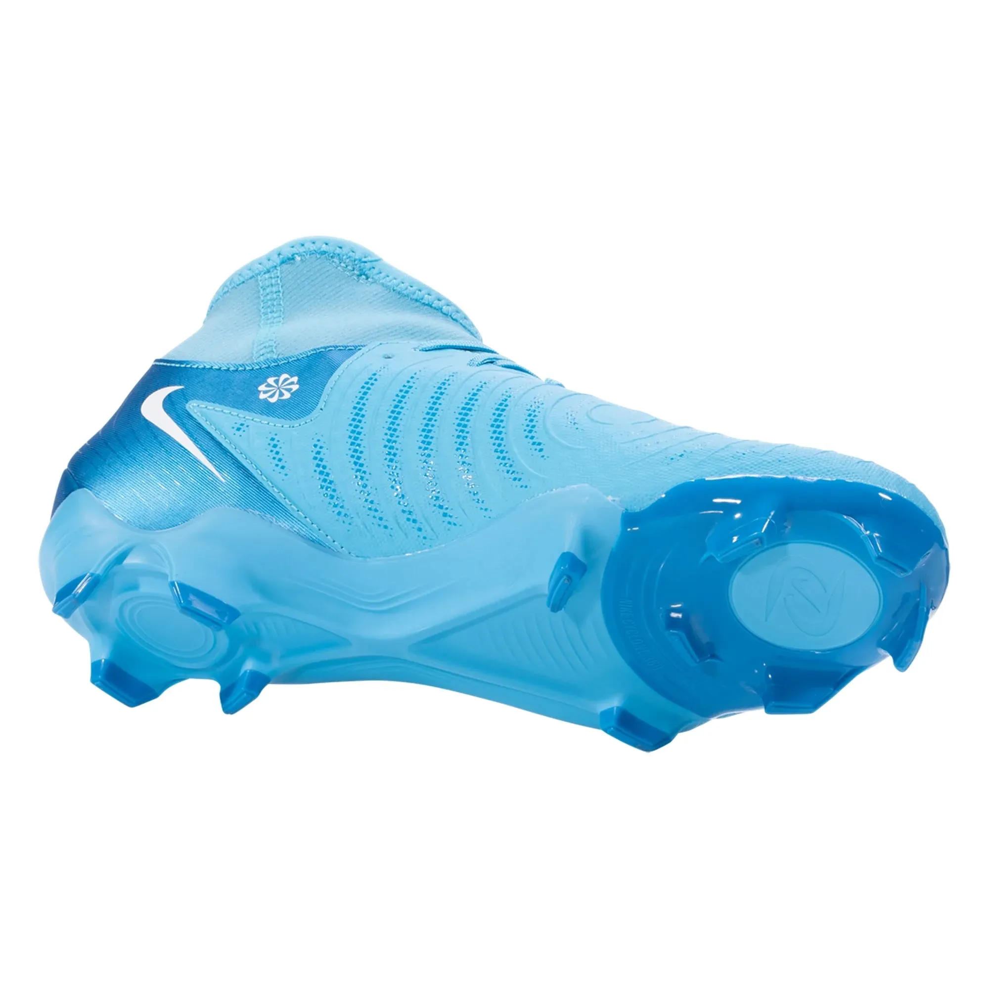 Nike Phantom Luna II Academy FG/MG Soccer Cleats (Blue Fury/White)