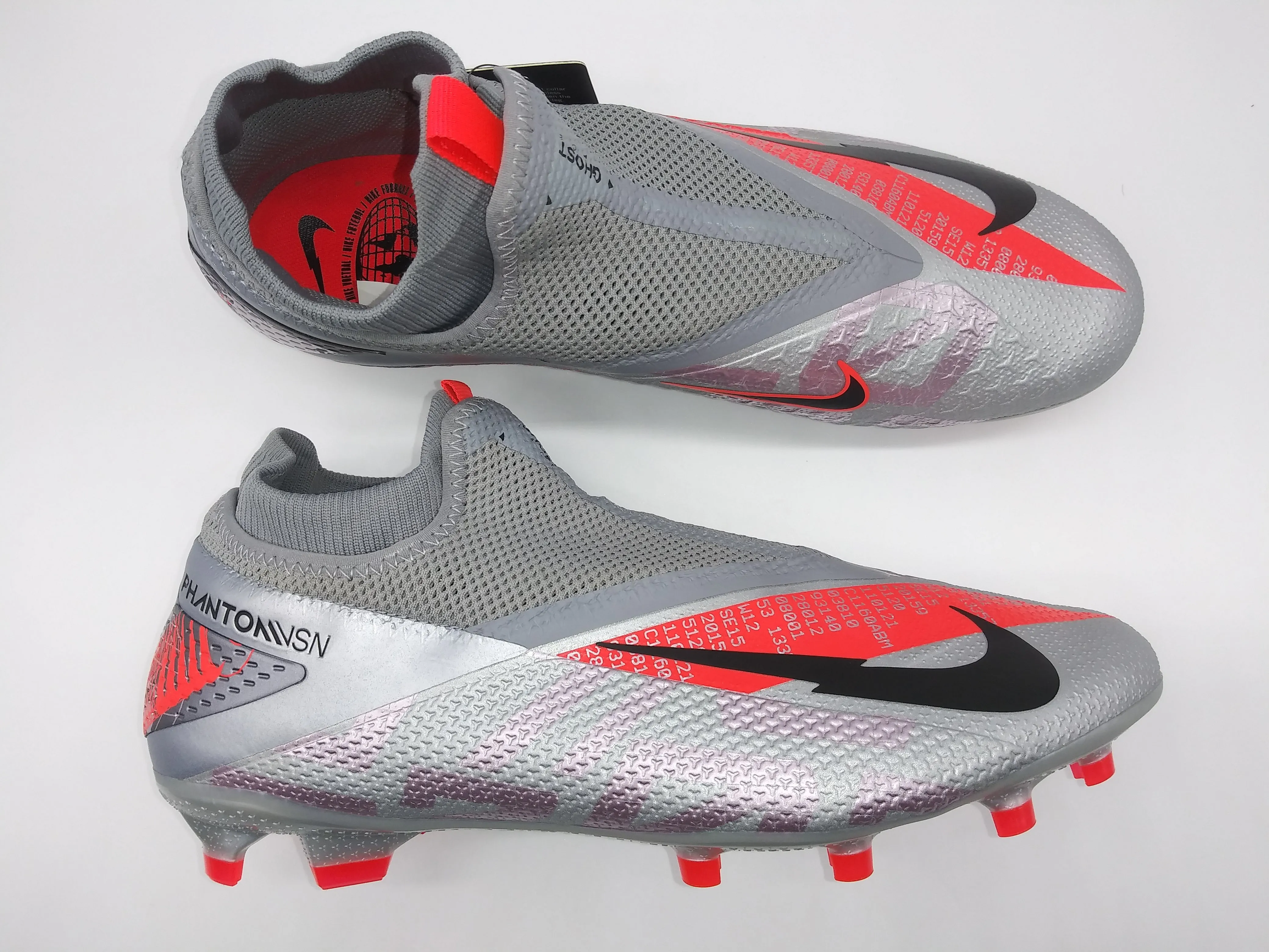 Nike Phantom VSN 2 PRO DF FG Gray Pink