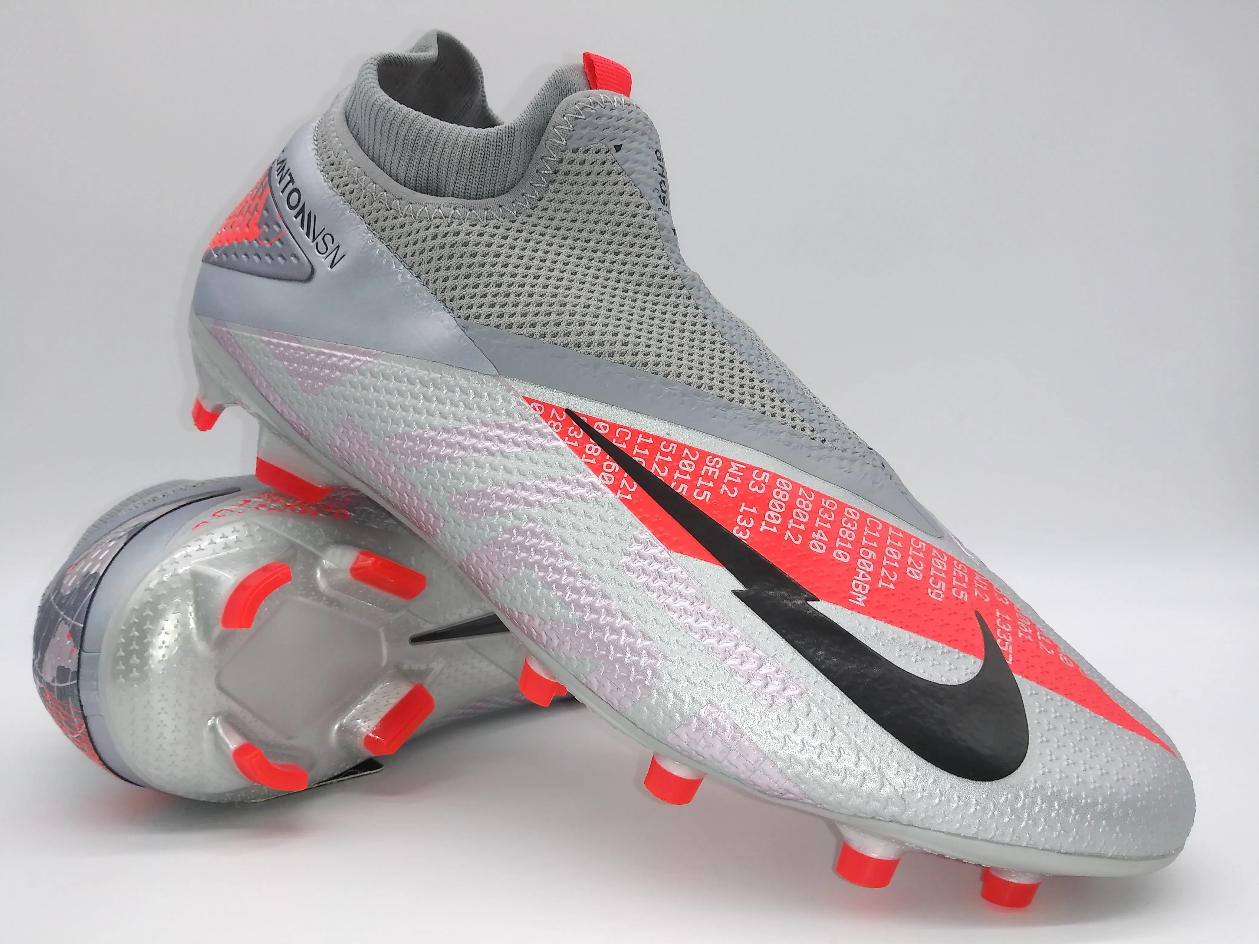 Nike Phantom VSN 2 PRO DF FG Gray Pink