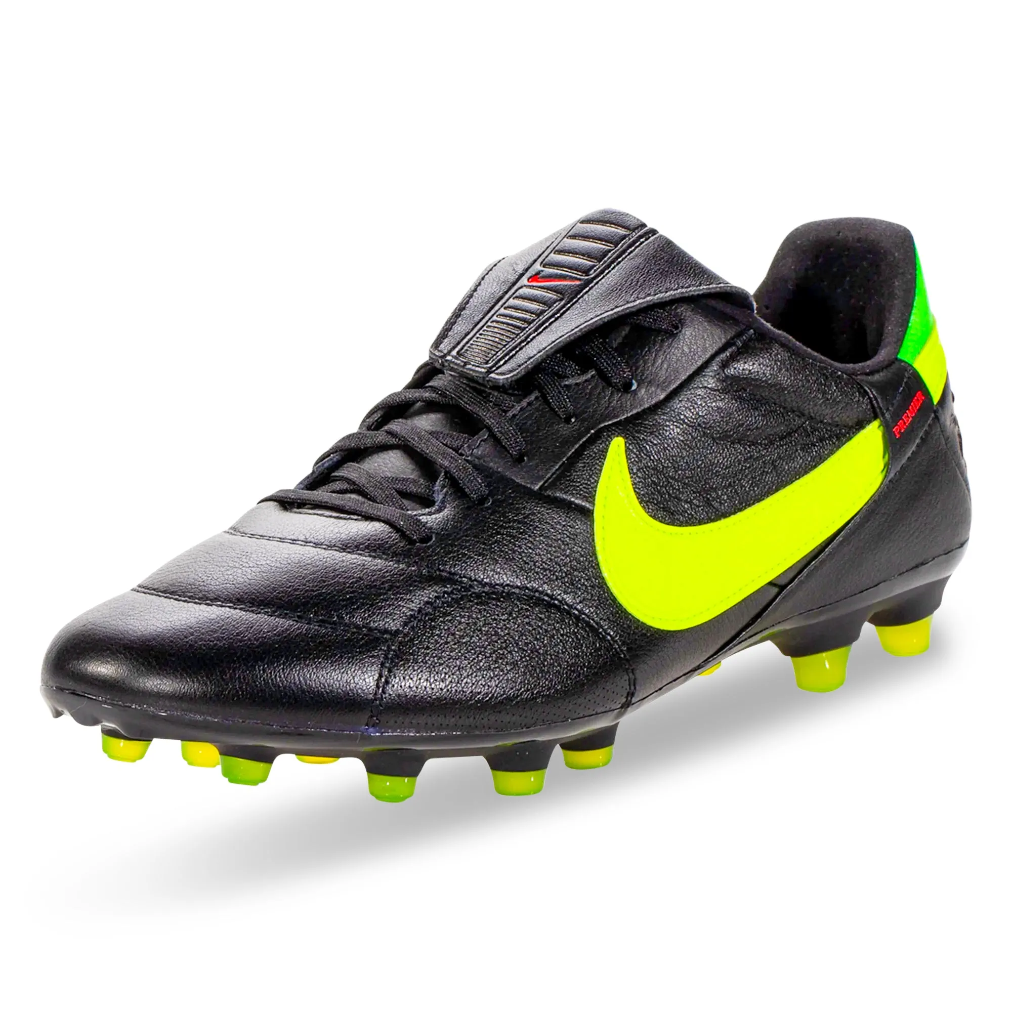 Nike Premier III FG Soccer Cleats (Black/Volt-Green Strike)