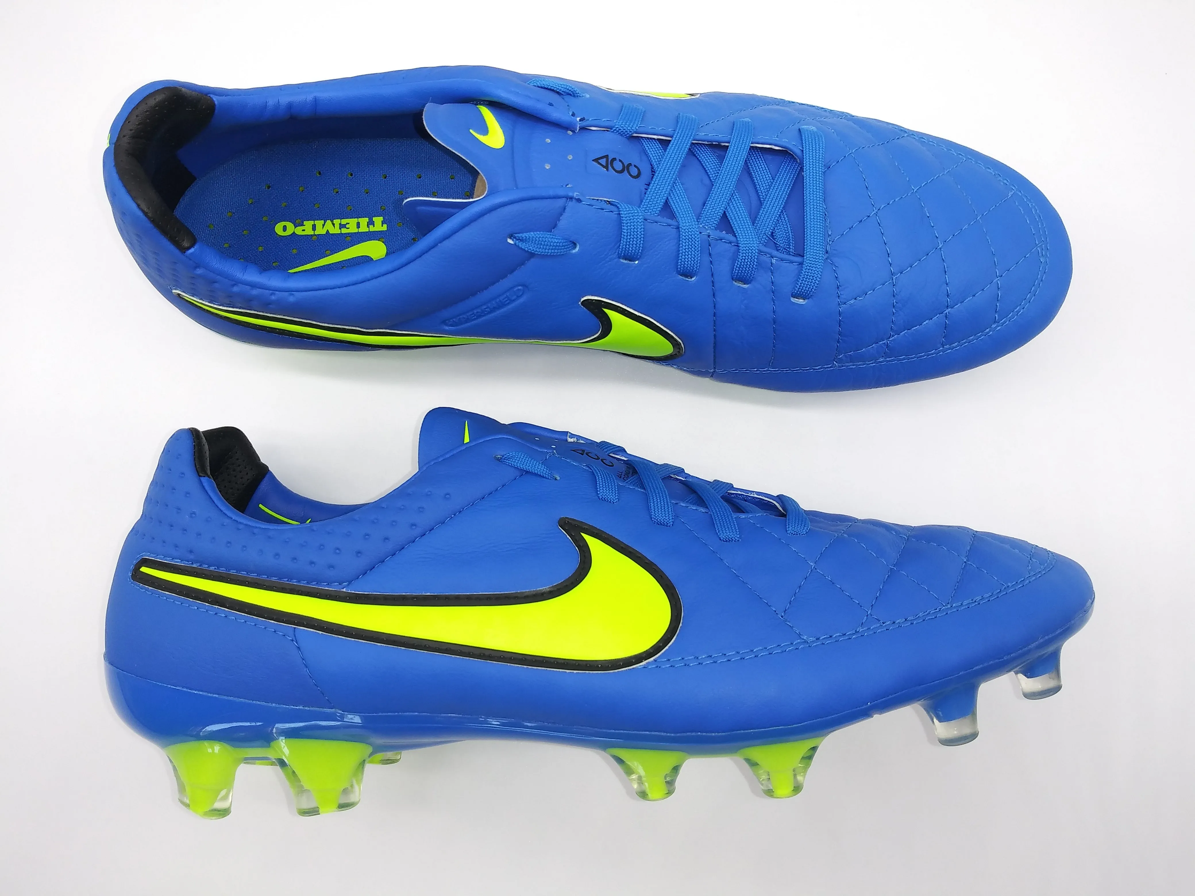 Nike Tiempo Legend V FG Blue Yellow