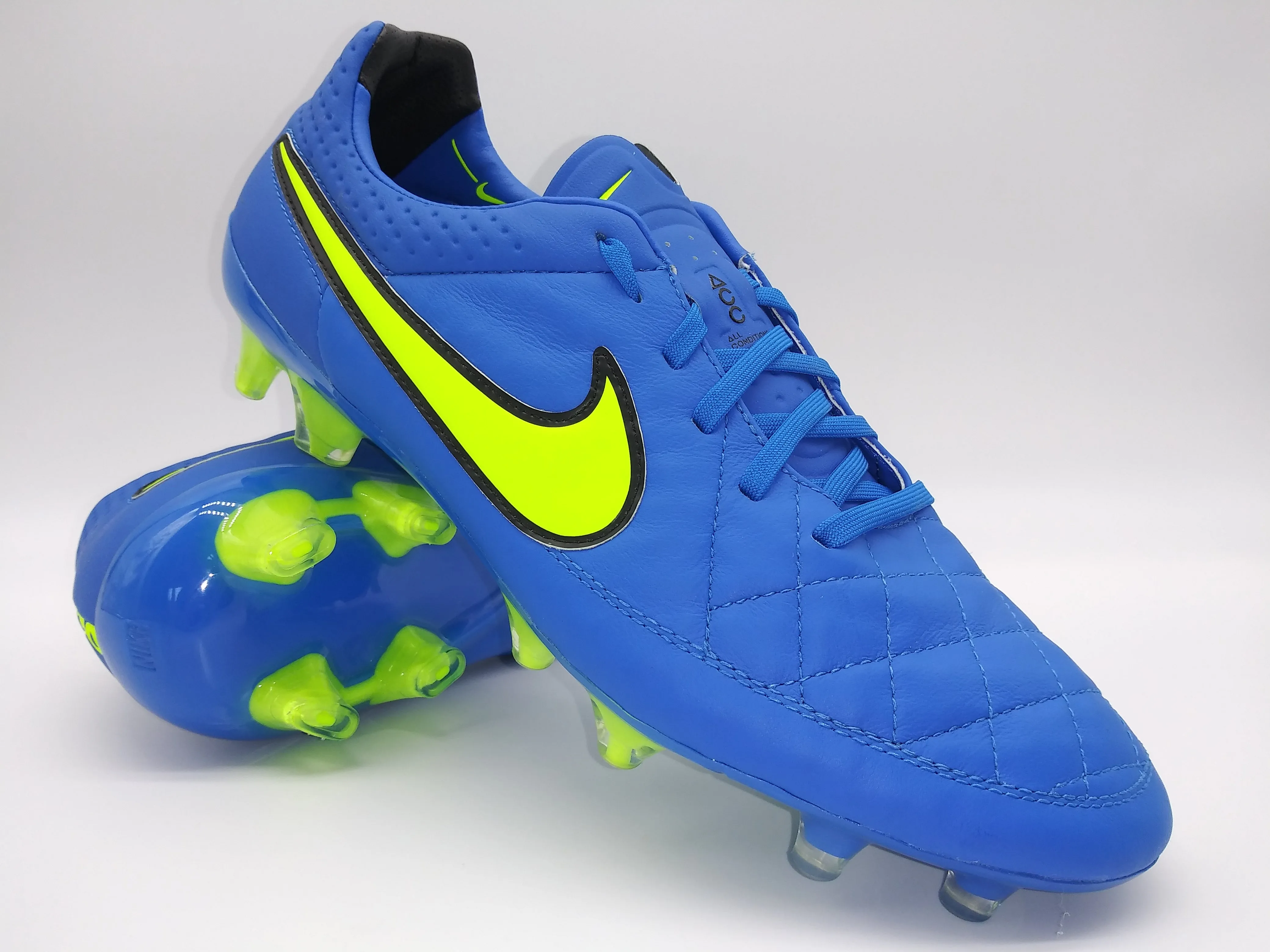 Nike Tiempo Legend V FG Blue Yellow