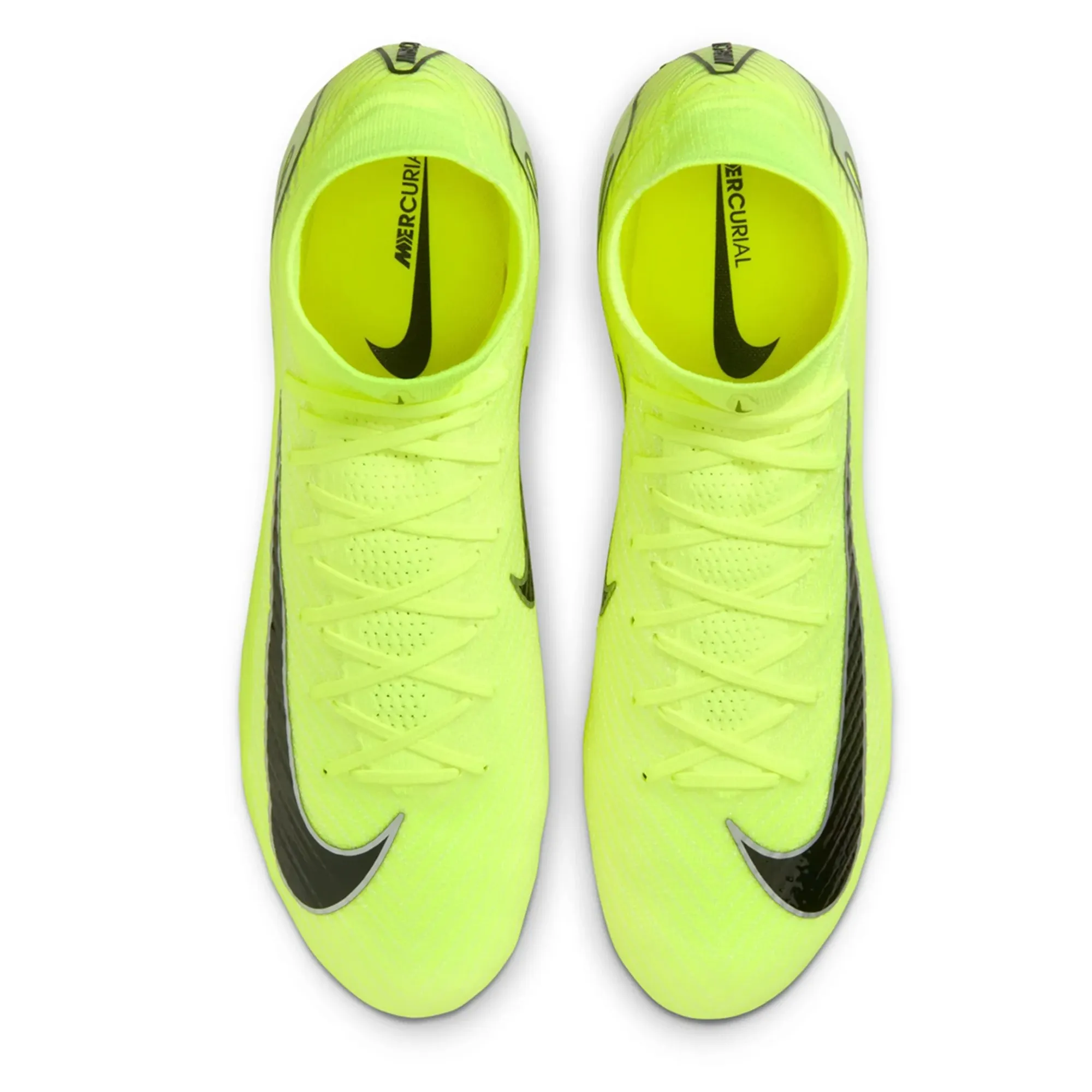 Nike Zoom Superfly 10 Elite FG Soccer Cleats (Volt/Black)