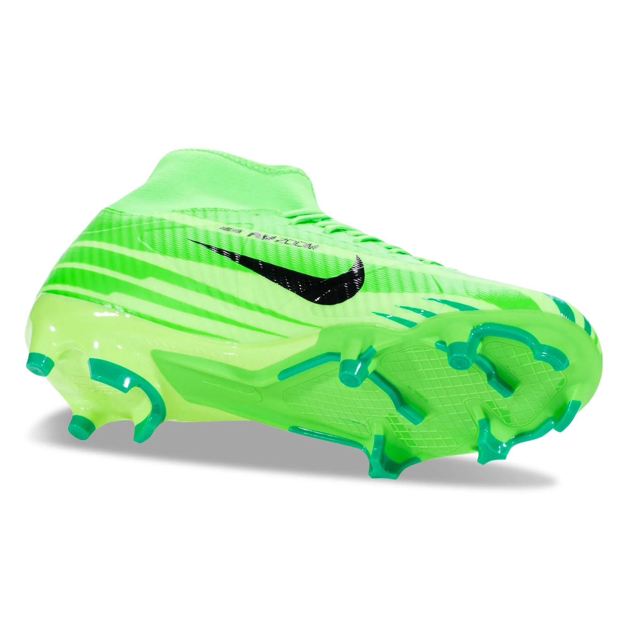 Nike Zoom Superfly 9 Academy MDS FG/MG Soccer Cleats (Green Strike/Black)