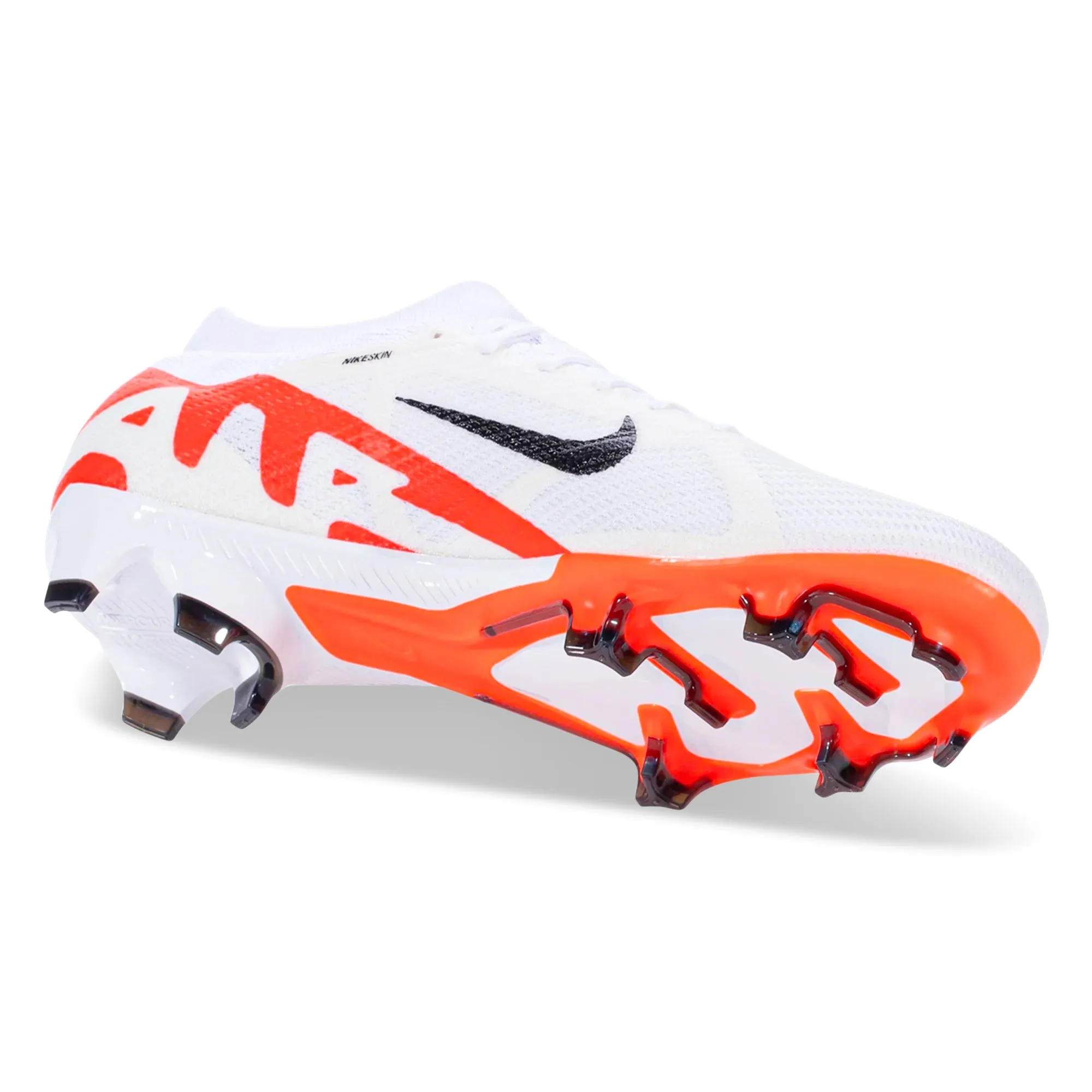 Nike Zoom Vapor Pro 15 Firm Ground Soccer Cleats (Bright Crimson/White)