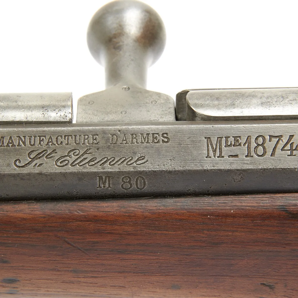 Original French M1874 Gras 11mm Infantry Rifle with Practice Bayonet