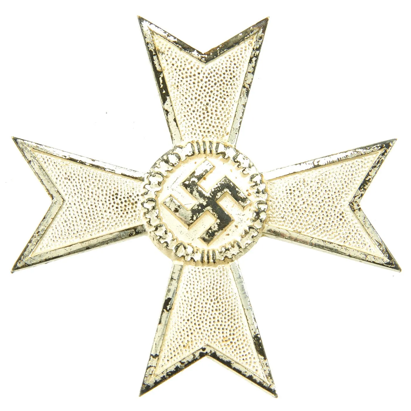 Original German WWII Silver War Merit Cross KvK 1st Class in Case - Kriegsverdienstkreuz