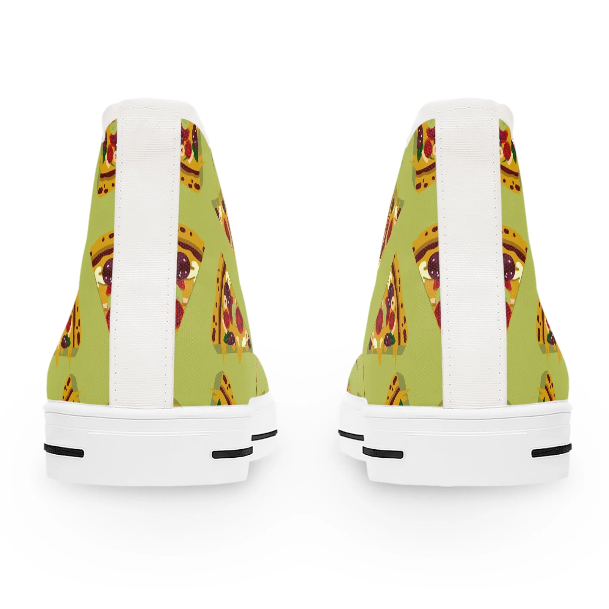 Pizza Slices Women's High Top Sneakers