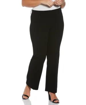 Plus Size Stretch Crepe Pant - Classic Fit