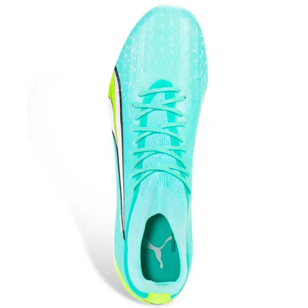 Puma Ultra Pro FG/AG Soccer Cleats (Peppermint/Yellow)