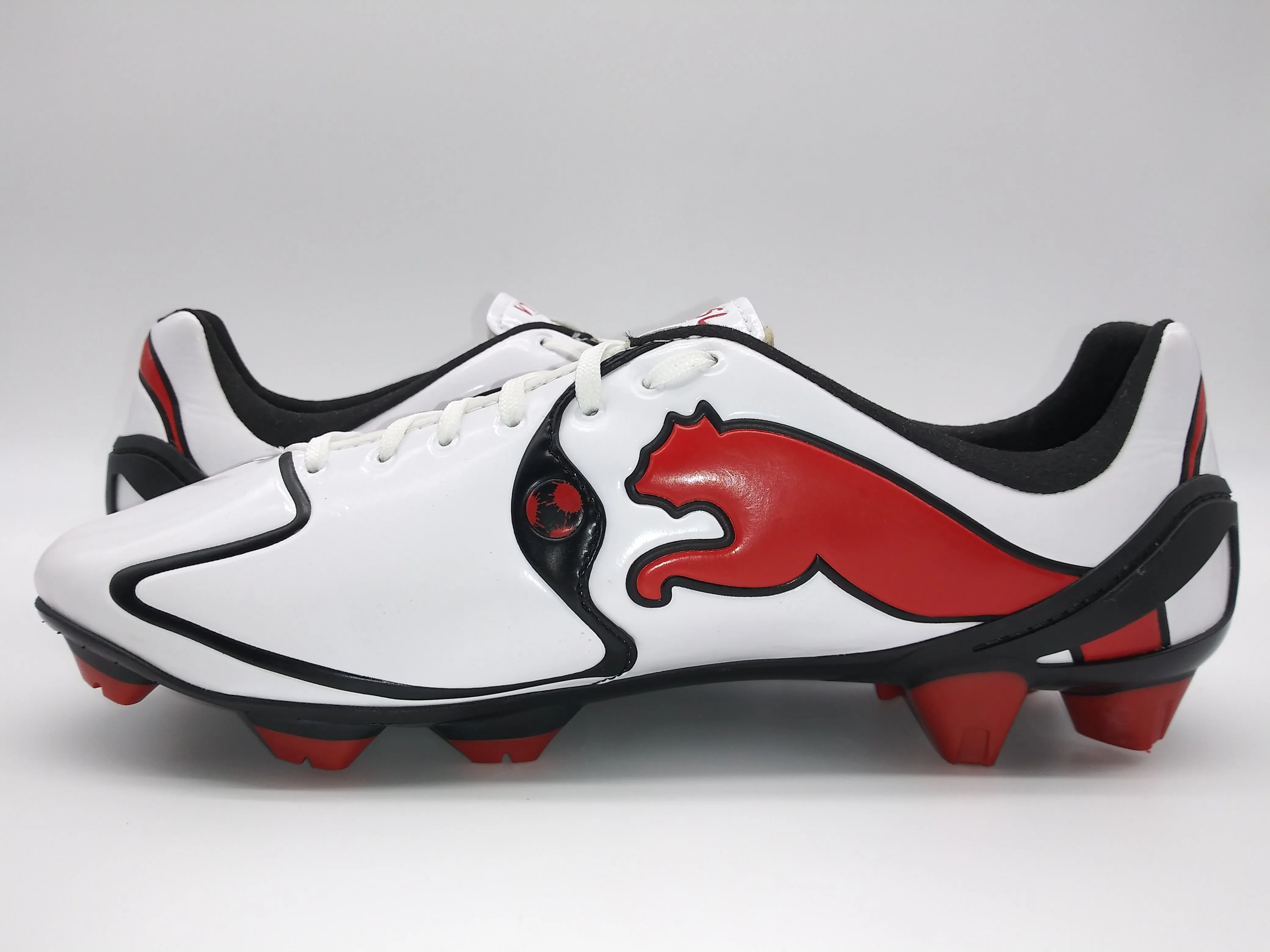 Puma V1.10 SL FG White Red Black