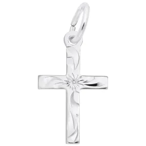 Rembrandt Charms - Small Flared Cross Charm - 4902