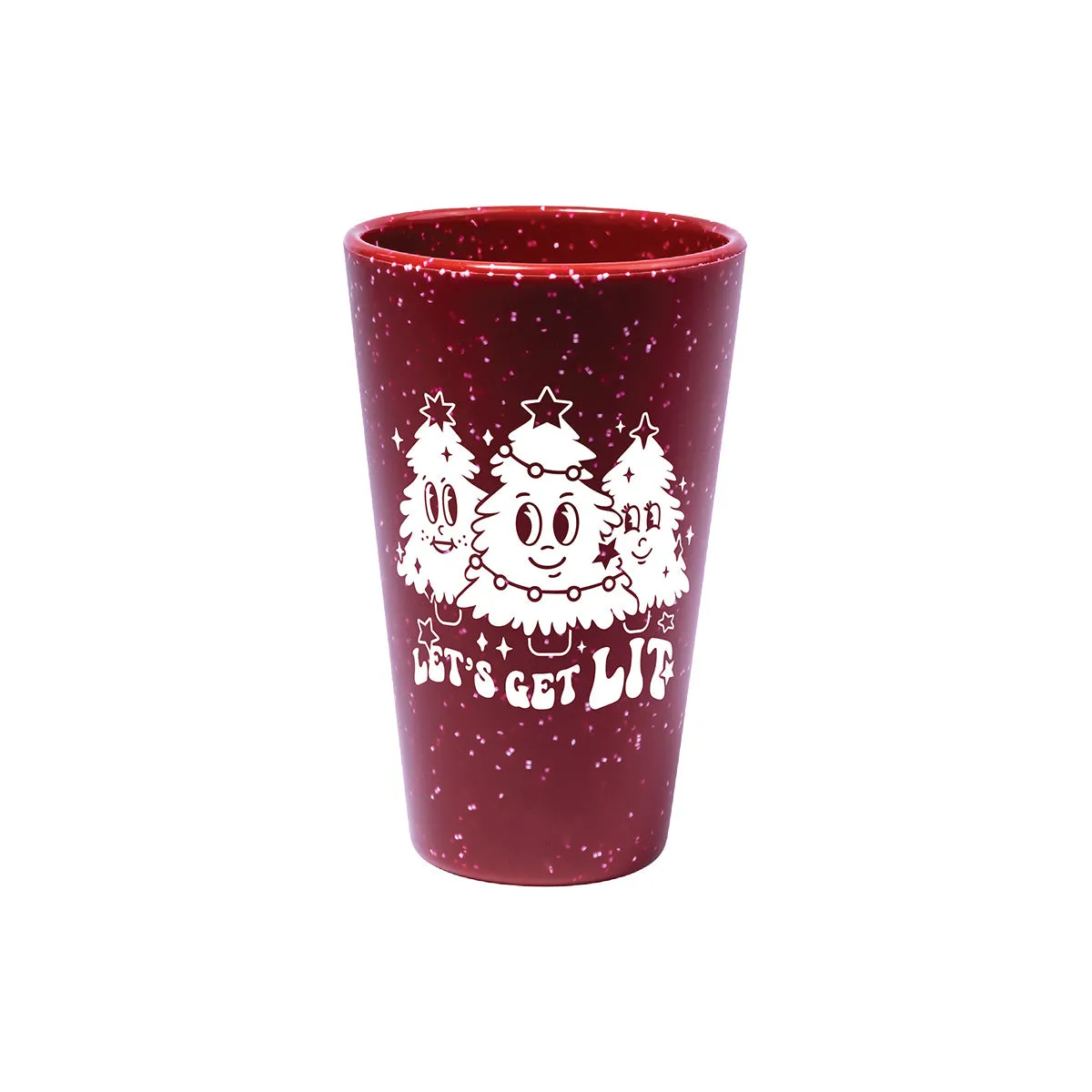 Silipint Silicone Limited Edition "Let's Get Lit" Pint Glass