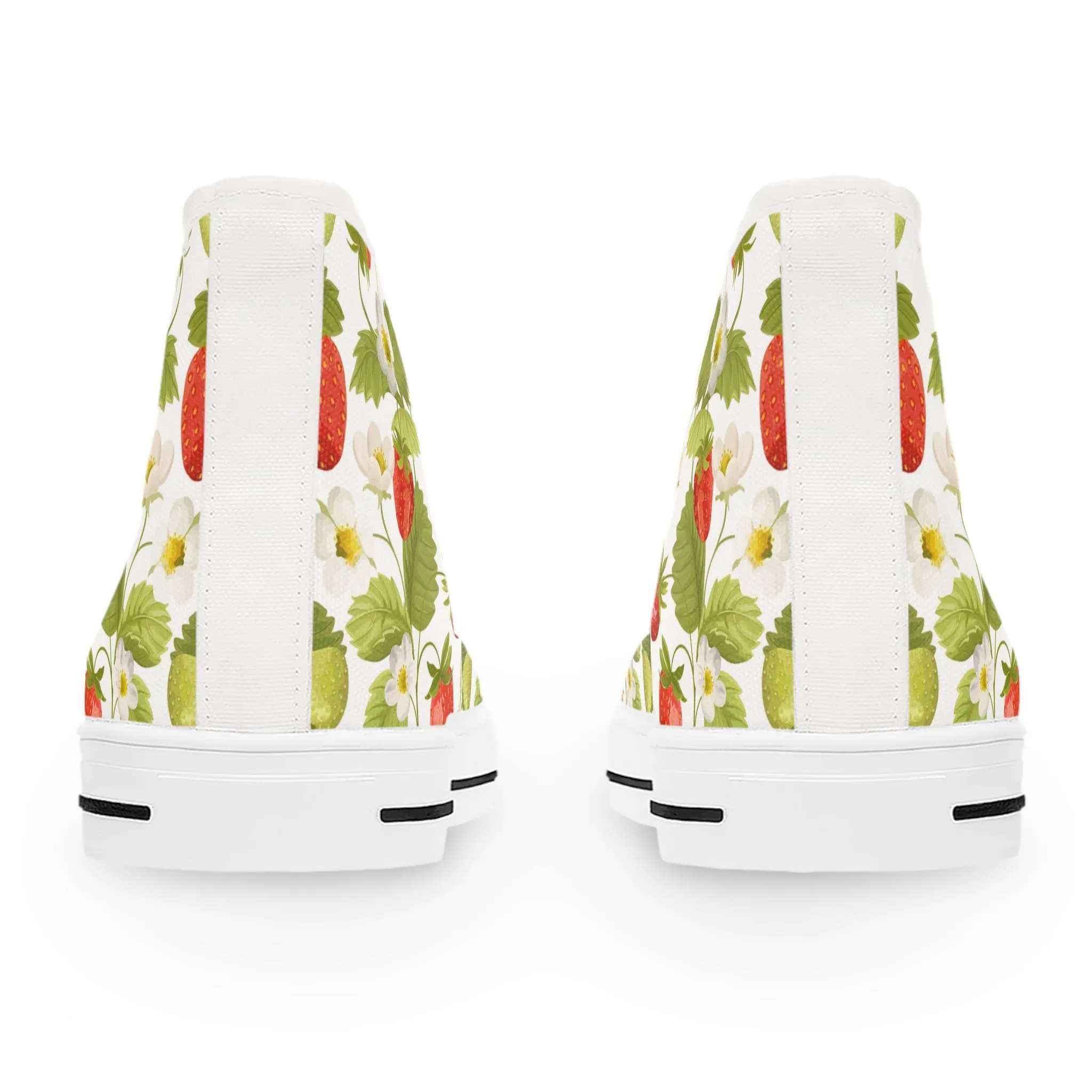 Strawberry Women's High Top Sneakers