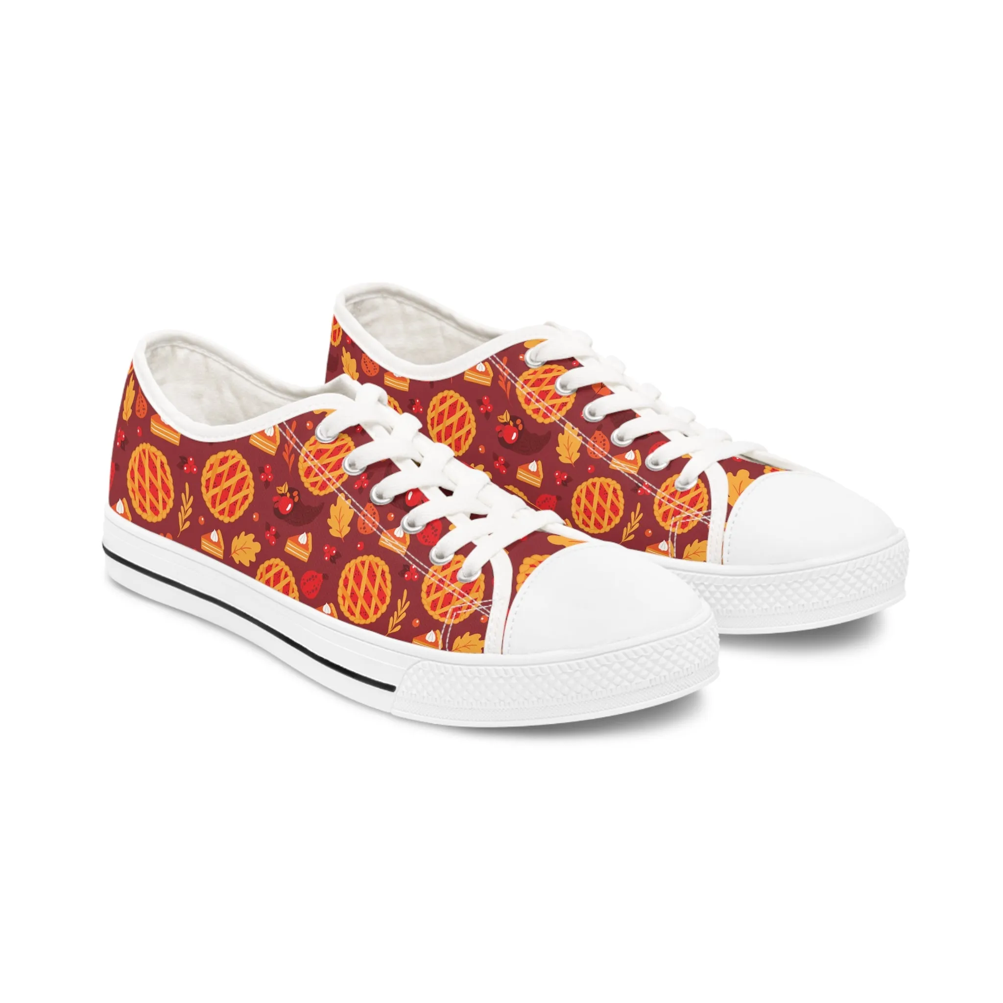 Thanksgiving Day Women's Low Top Sneakers