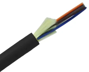 Tight Buffer Distribution Riser OFNR Fiber Optic Cable, Multimode, OM1, Indoor/Outdoor